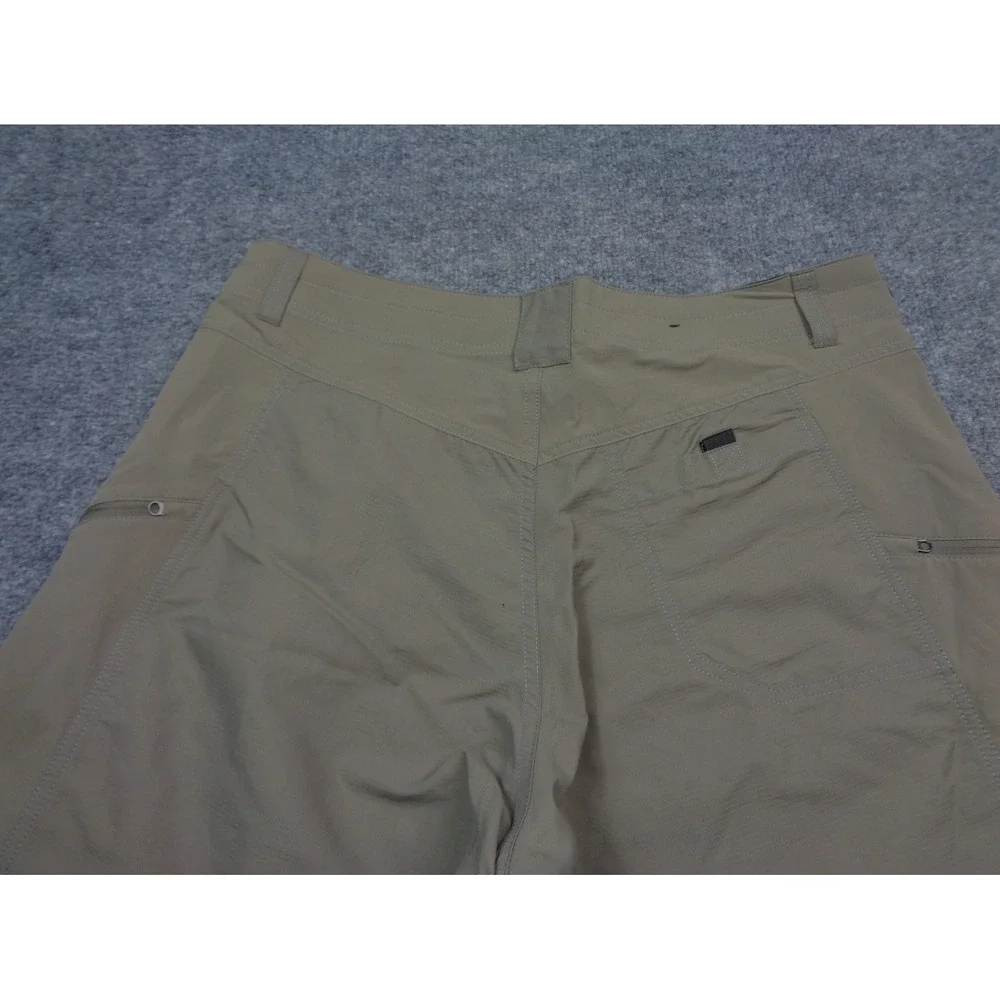 Kuhl Silencr Kargo Shorts Mens 36 Brown Hiking Outdoor Technical Cargo